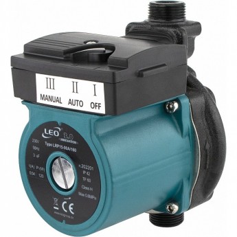 Насос циркуляционный LEO LRP 15-90A160 Насос циркуляционный LEO LRP 15-90A160