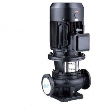 Вертикальный циркуляционный насос с линейным расположением патрубков LEO LPP 40-13-0.75/2 Вертикальный циркуляционный насос с линейным расположением патрубков LEO LPP 40-13-0.75/2